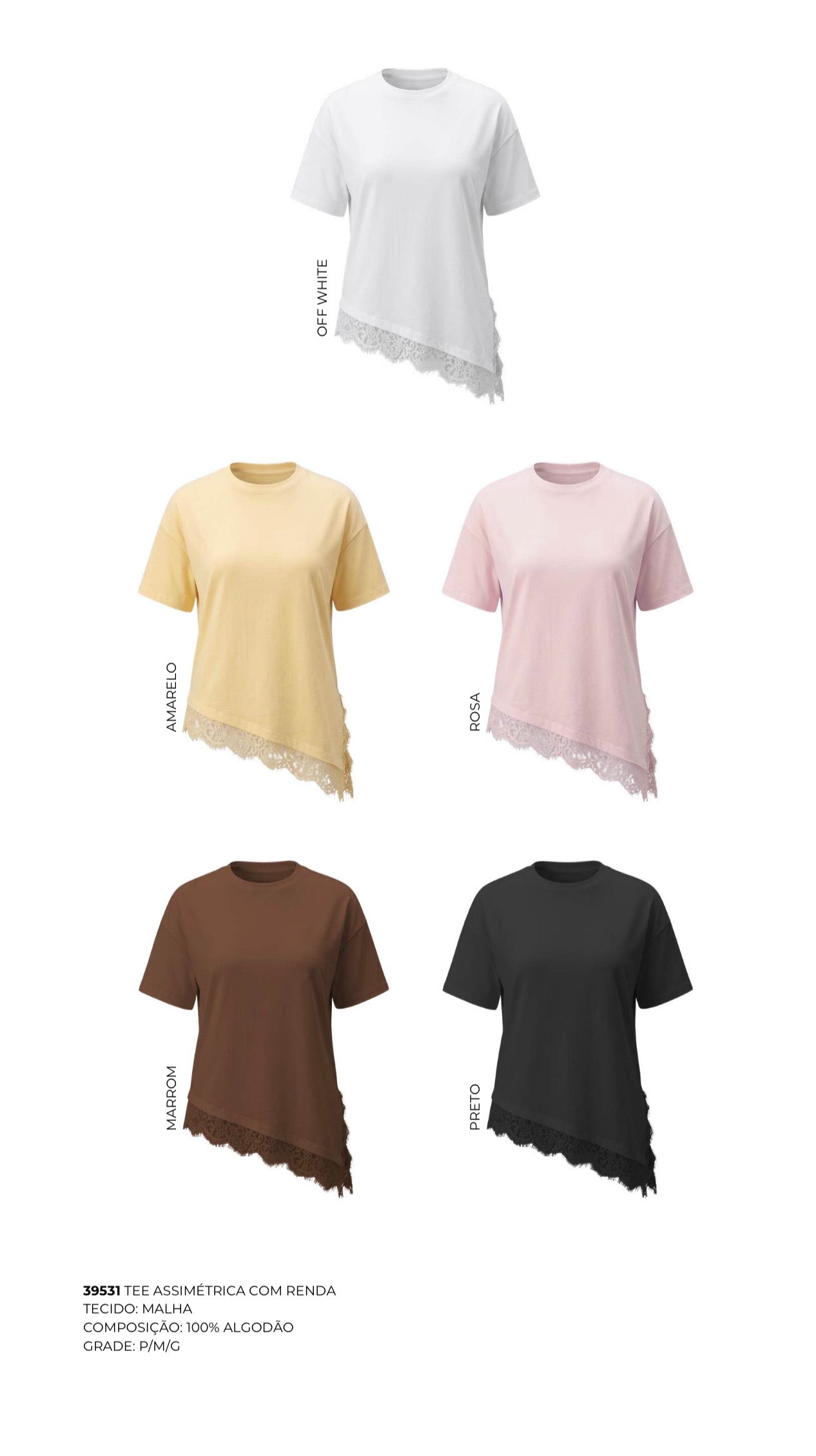 TEE ASSIMÉTRICA COM RENDA