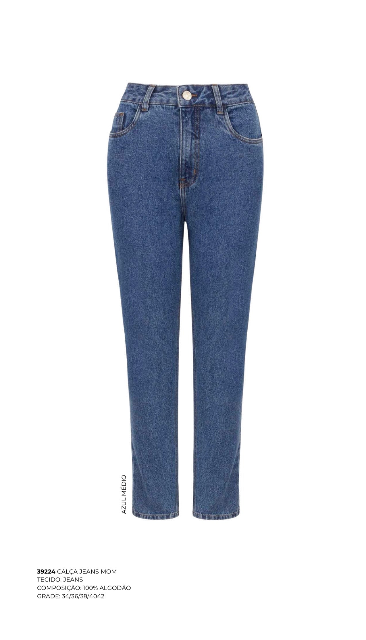 CALÇA JEANS MOM