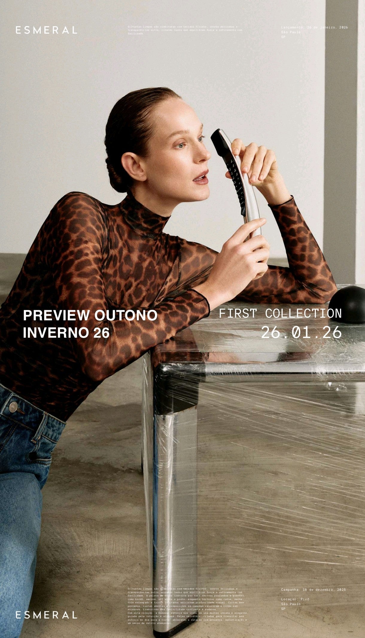 Preview outono inverno 26 - first collection - 26.01.26