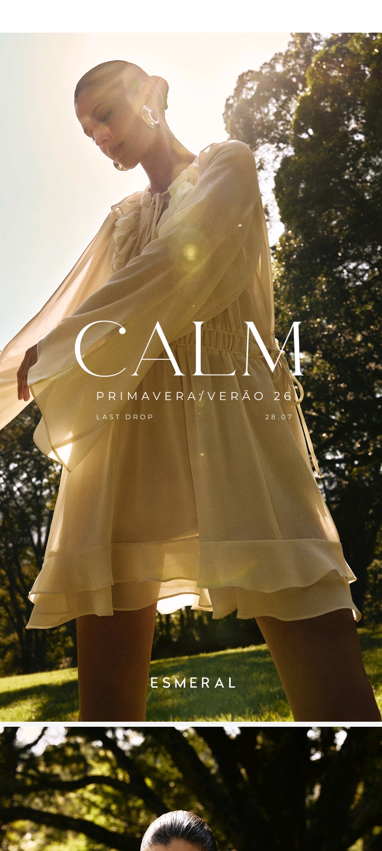 Calm primavera/verão '26 - last drop - 28.7