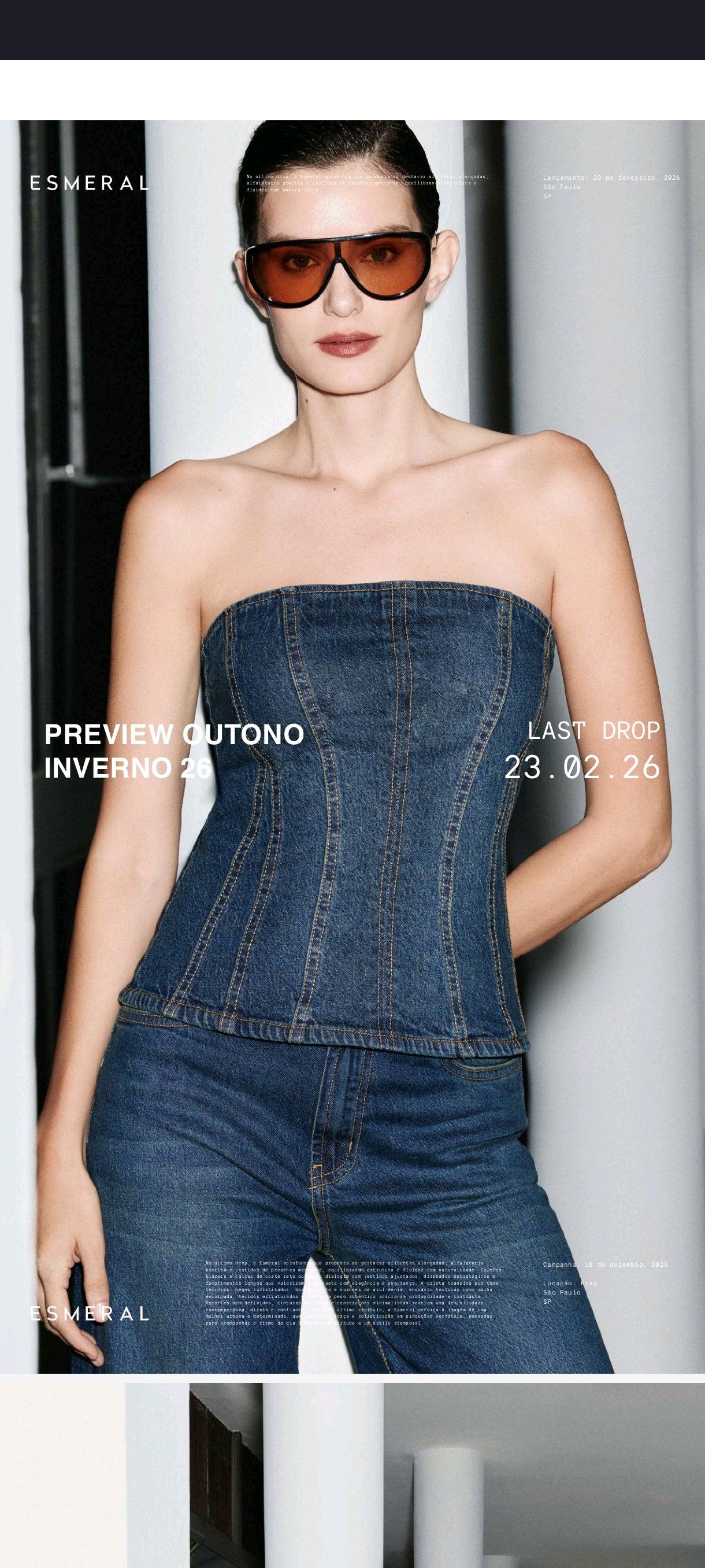 PREVIEW OUTONO INVERNO 26
LAST DROP 23.02.26