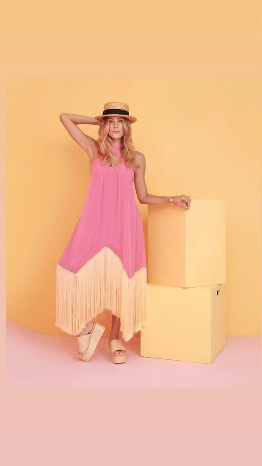 VESTIDO FRANJA