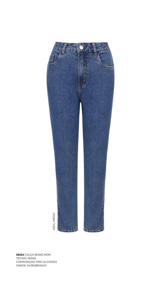 CALÇA JEANS MOM