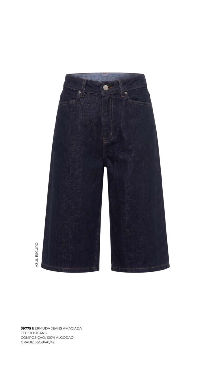 BERMUDA JEANS AMACIADA