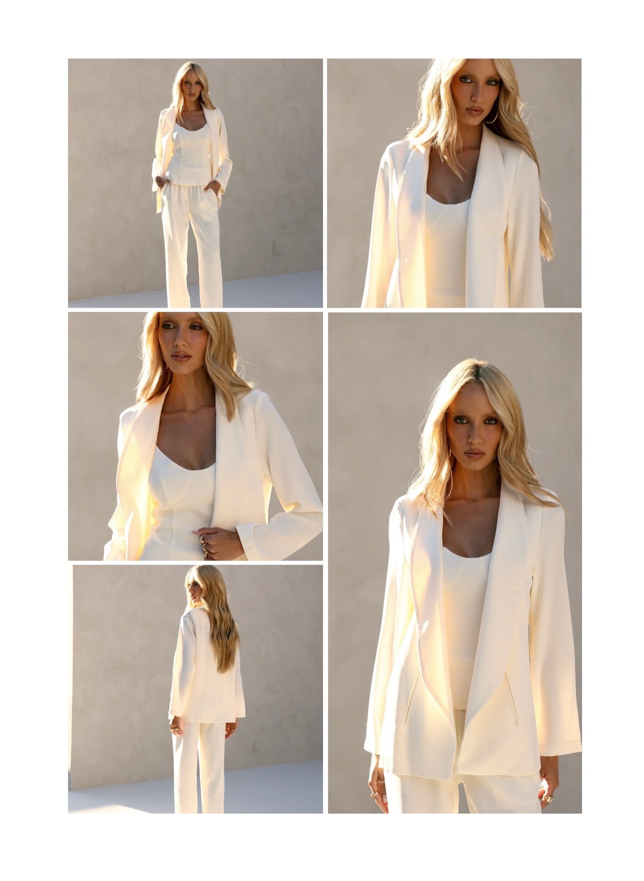 CONJUNTO DE ALFAIATARIA GOLA XALE