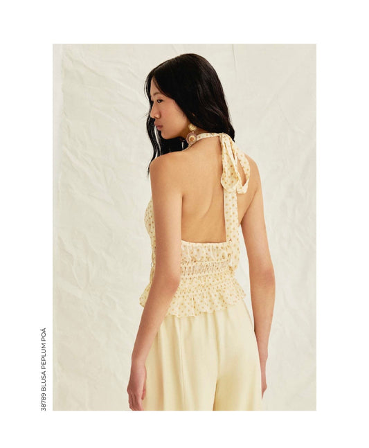 BLUSA PEPLUM POÁ