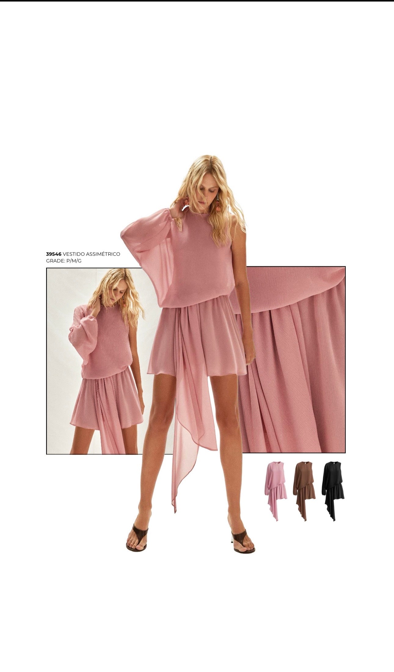 VESTIDO ASSIMÉTRICO