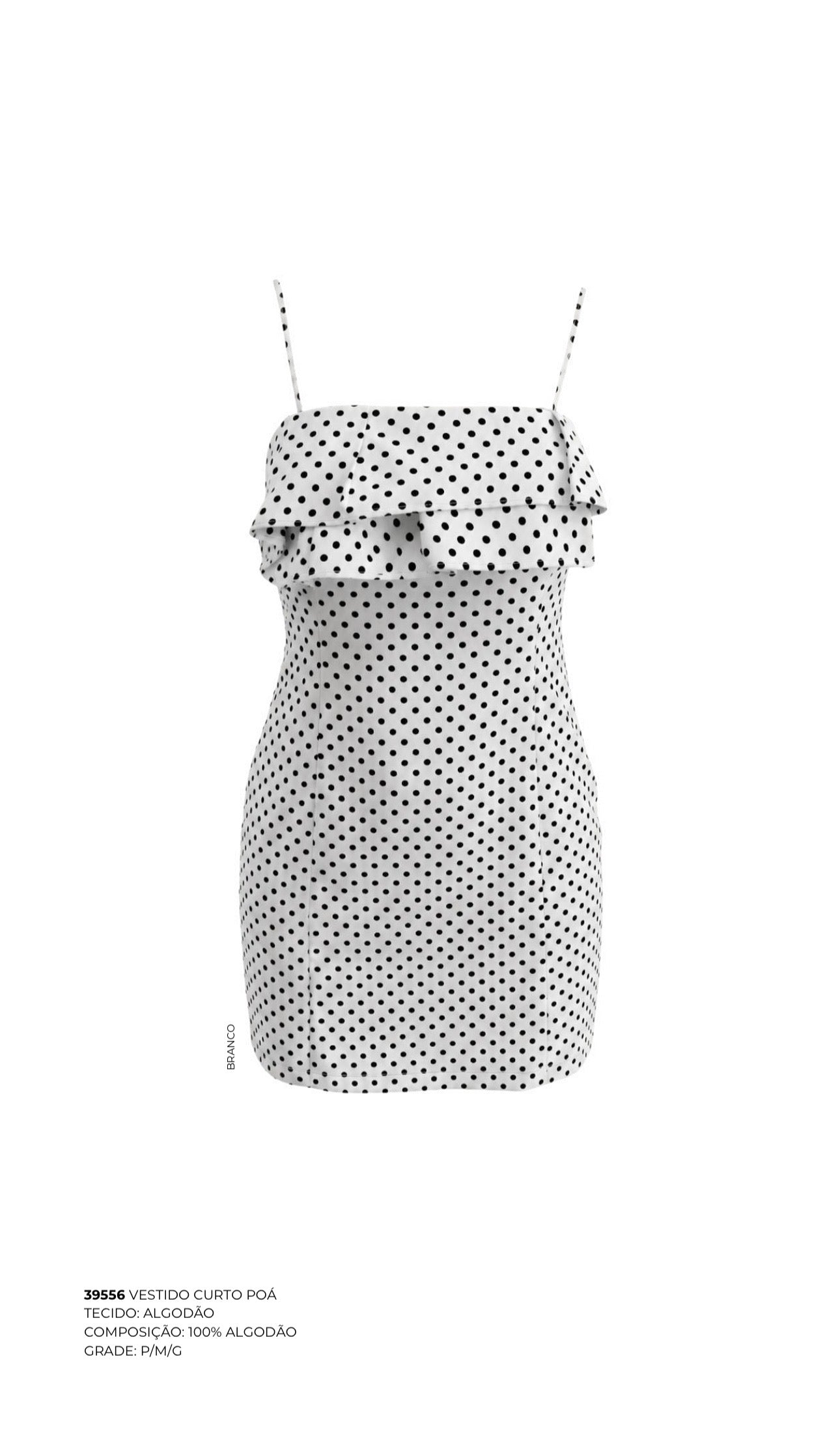 VESTIDO CURTO POÁ
