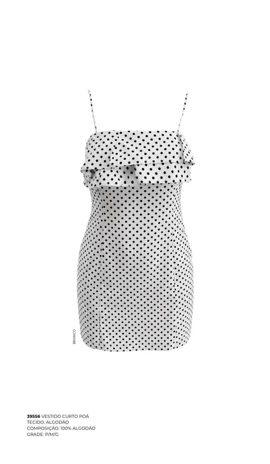 VESTIDO CURTO POÁ
