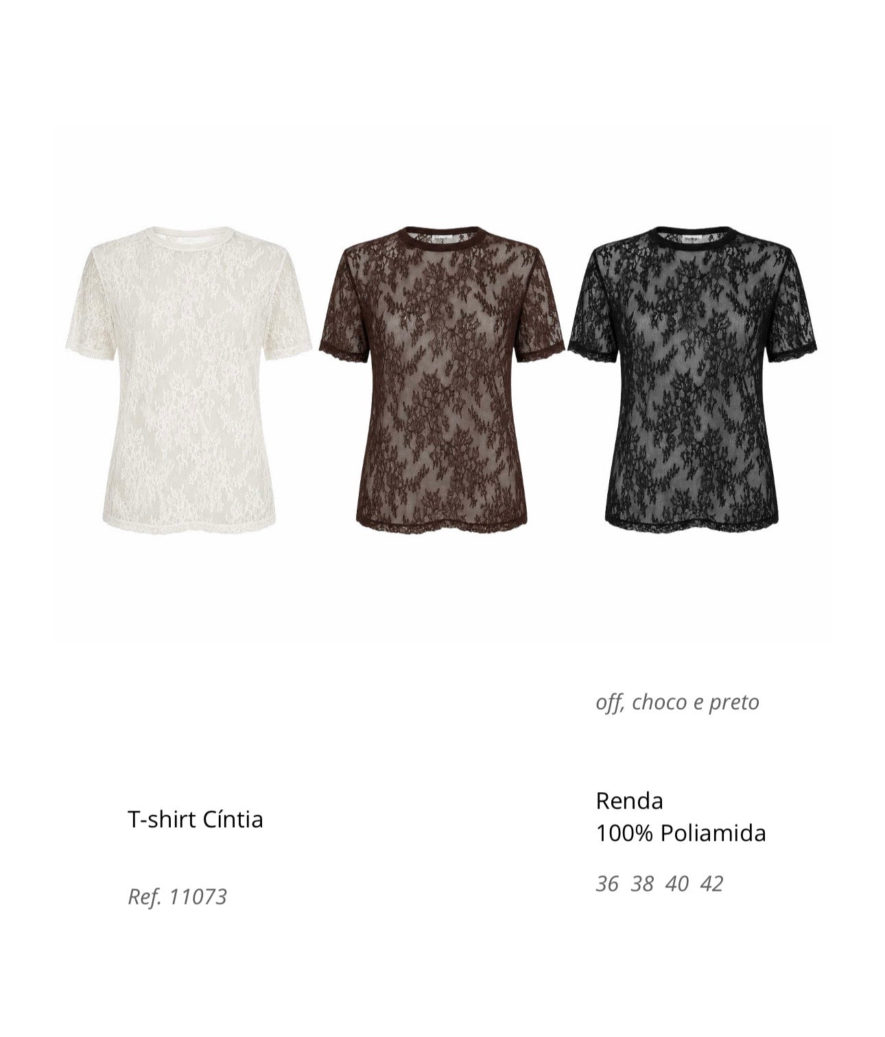 T-SHIRT CÍNTIA