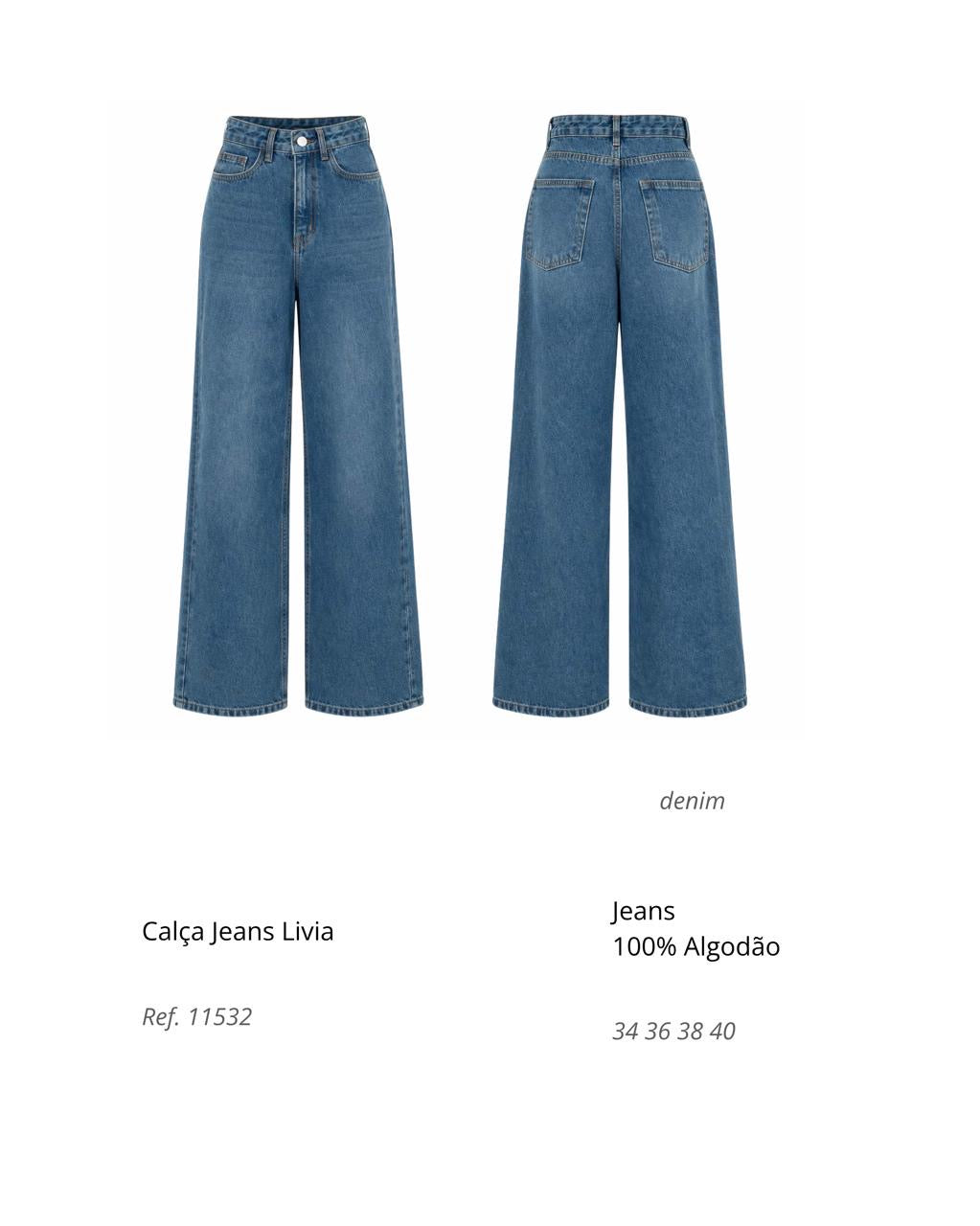 CALÇA JEANS LIVIA