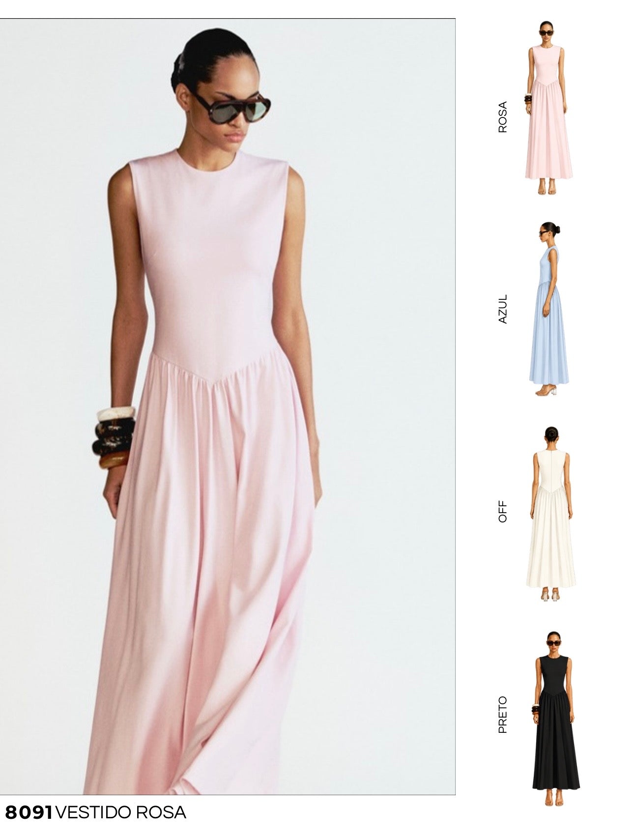 VESTIDO ROSA