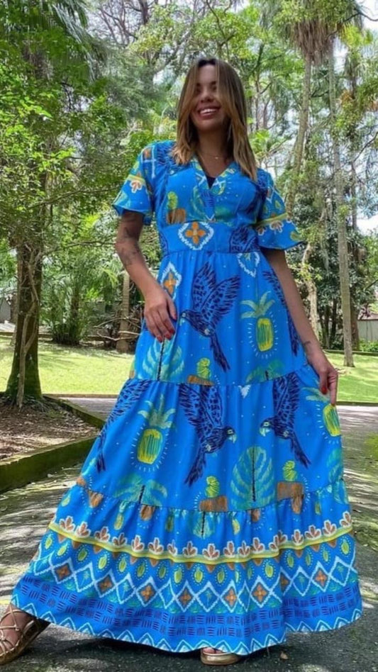 VESTIDO ESTAMPADO