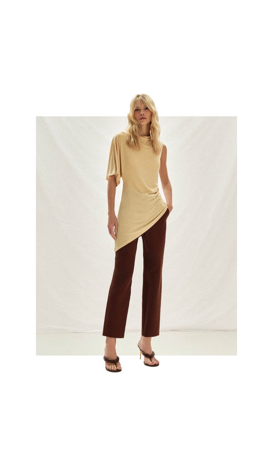 CALÇA CROPPED ALFAIATARIA