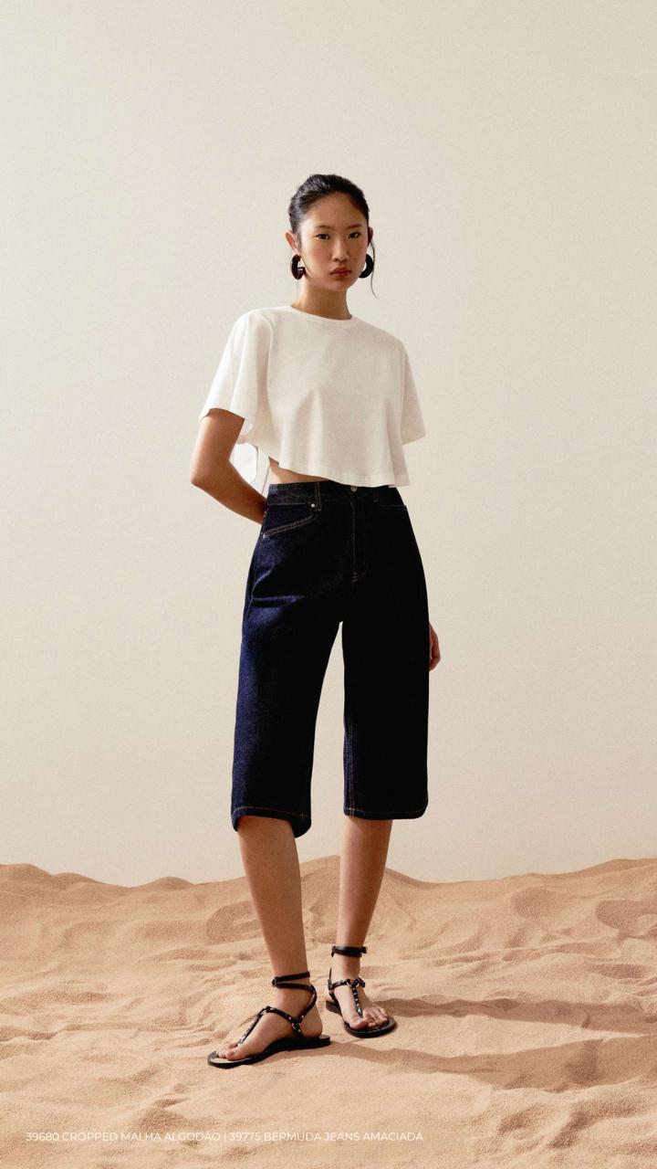 CROPPED MALHA ALGODÃO