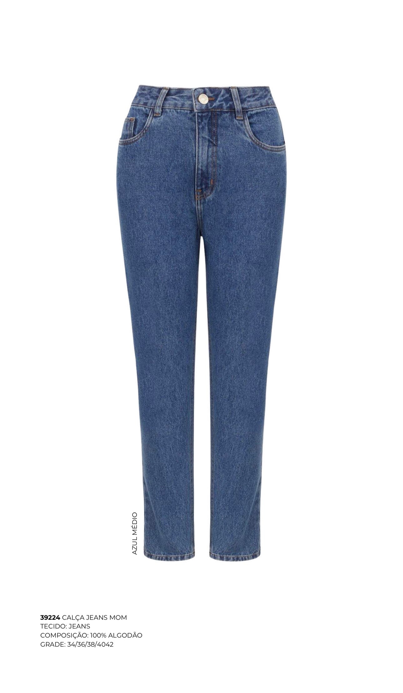 CALÇA JEANS MOM