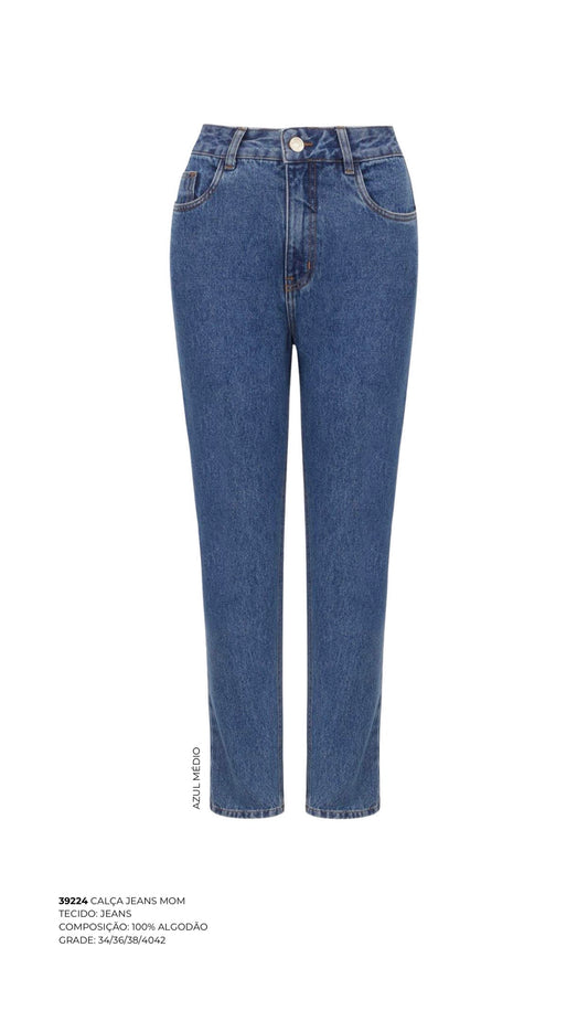 CALÇA JEANS MOM