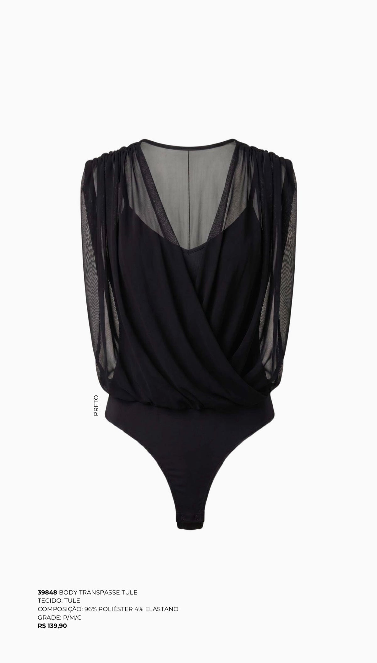 BODY TRANSPASSE TULE