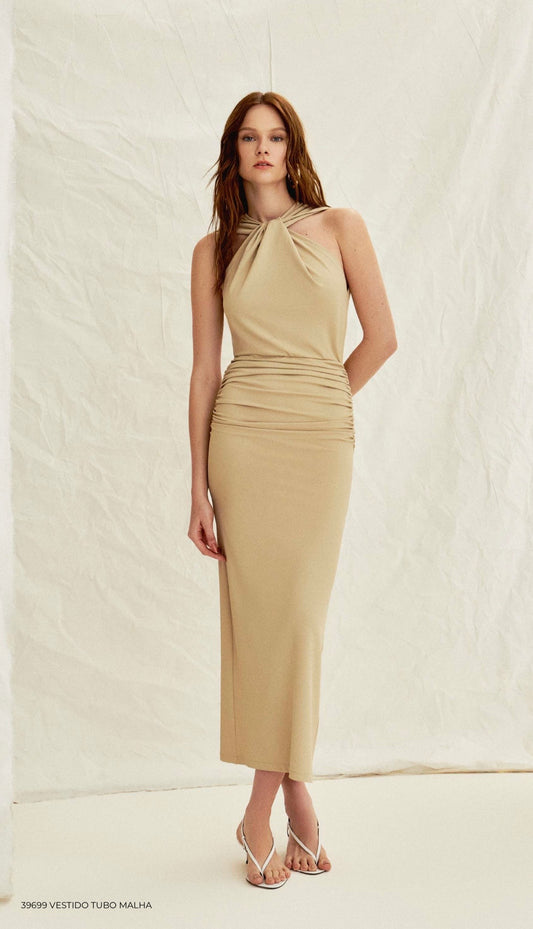 VESTIDO TUBO MALHA