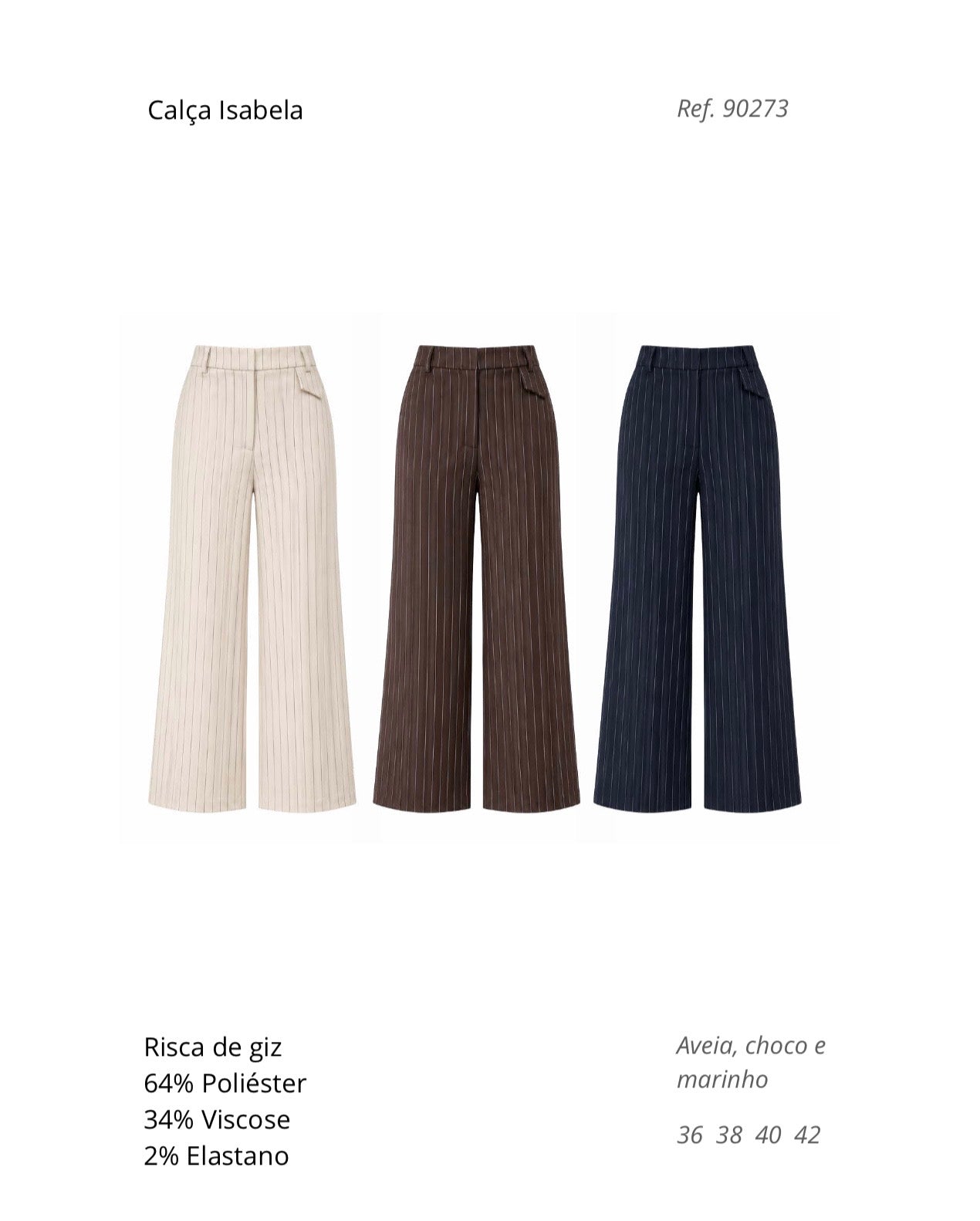 CALÇA ISABELA