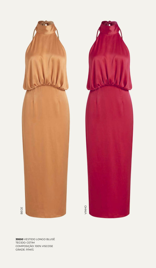 VESTIDO LONGO BLUSÊ