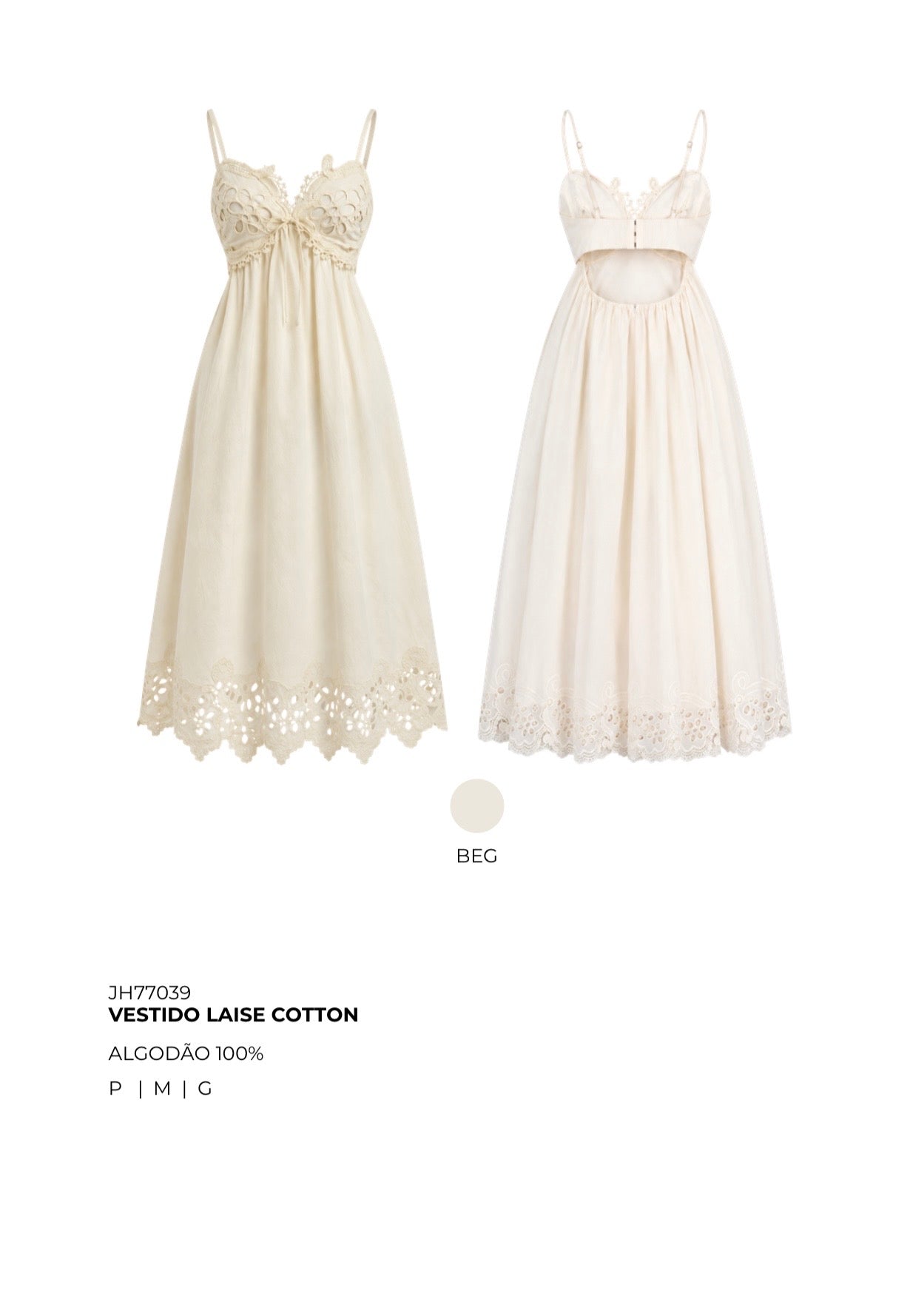VESTIDO LAISE COTTON