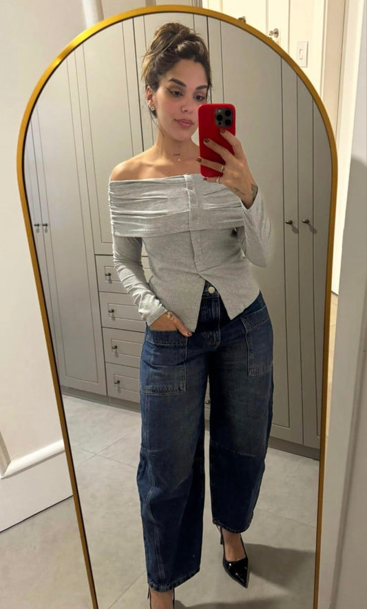 BLUSA OMBRO A OMBRO BRUNA