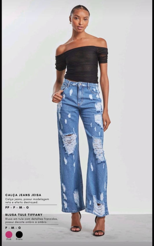 CALÇA JEANS JEISA