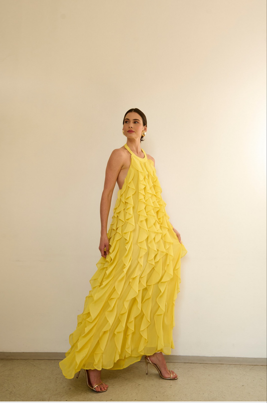 VESTIDO CASCATA