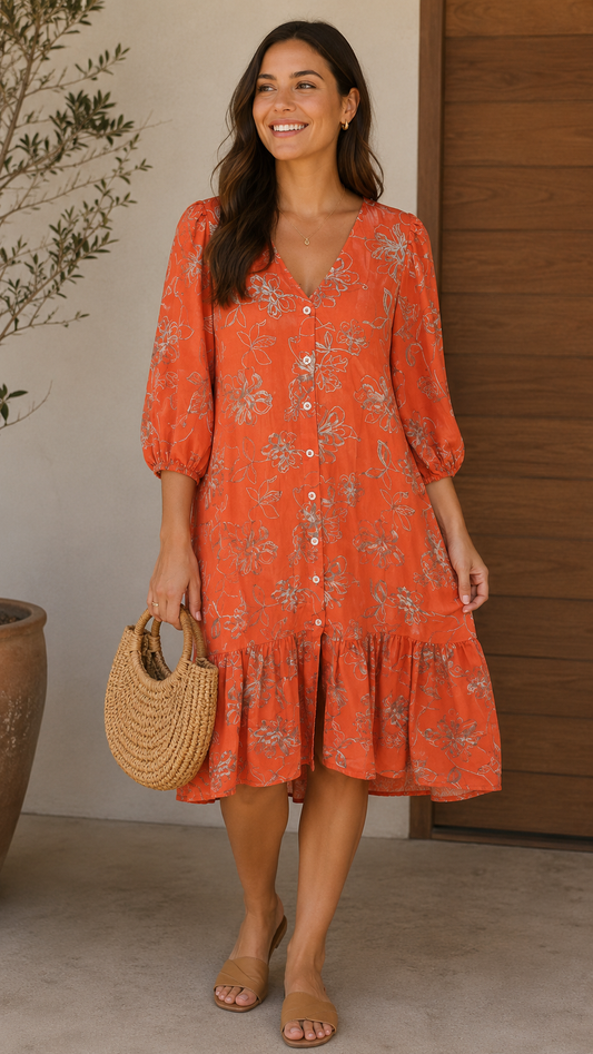 VESTIDO BORDADO
