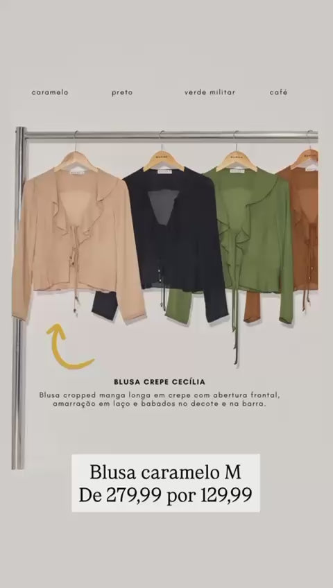 BLUSA CREPE CECILIA