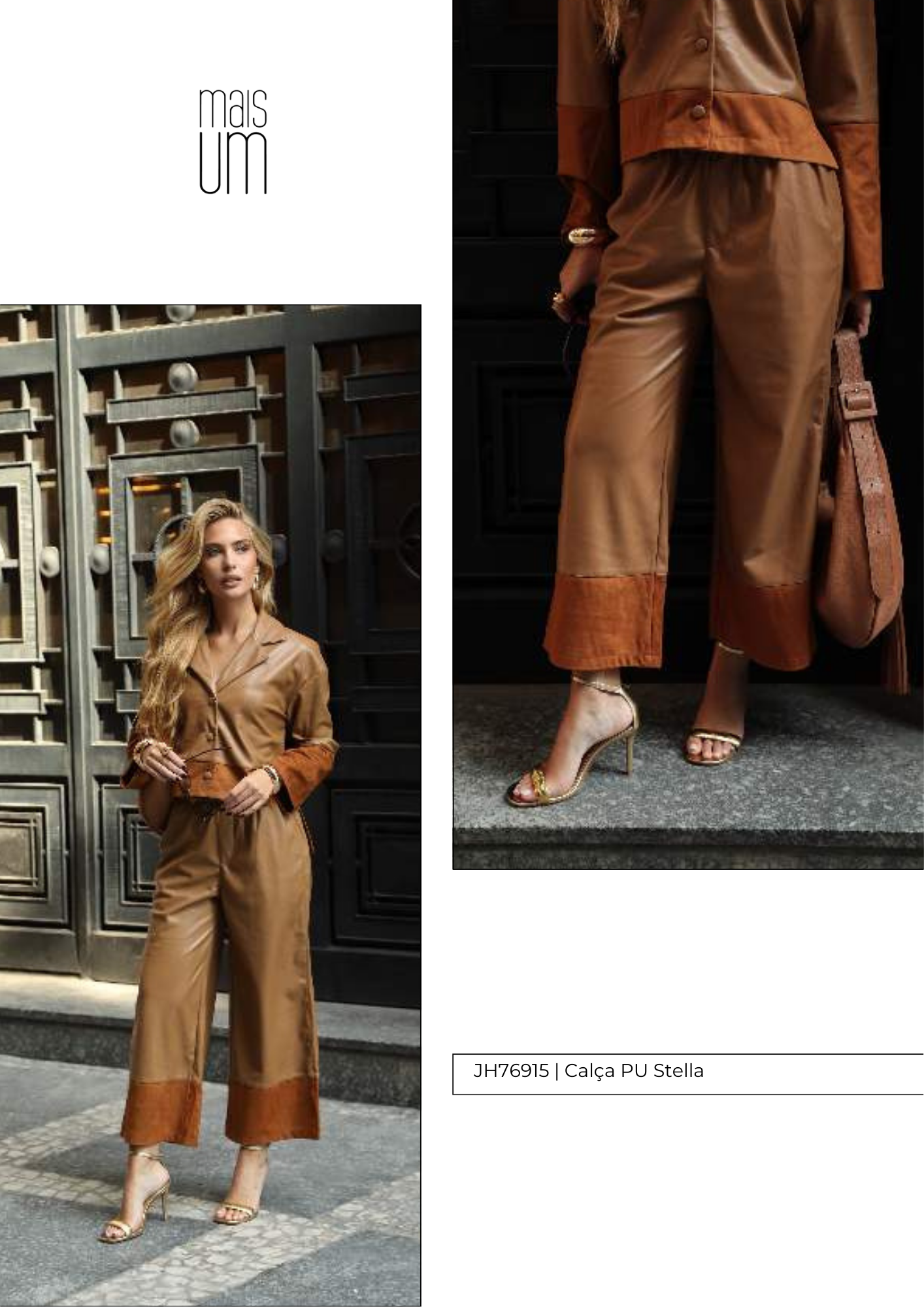 Calça PU Stella