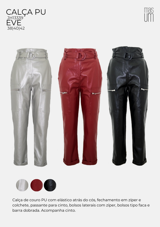 CALÇA PU EVE