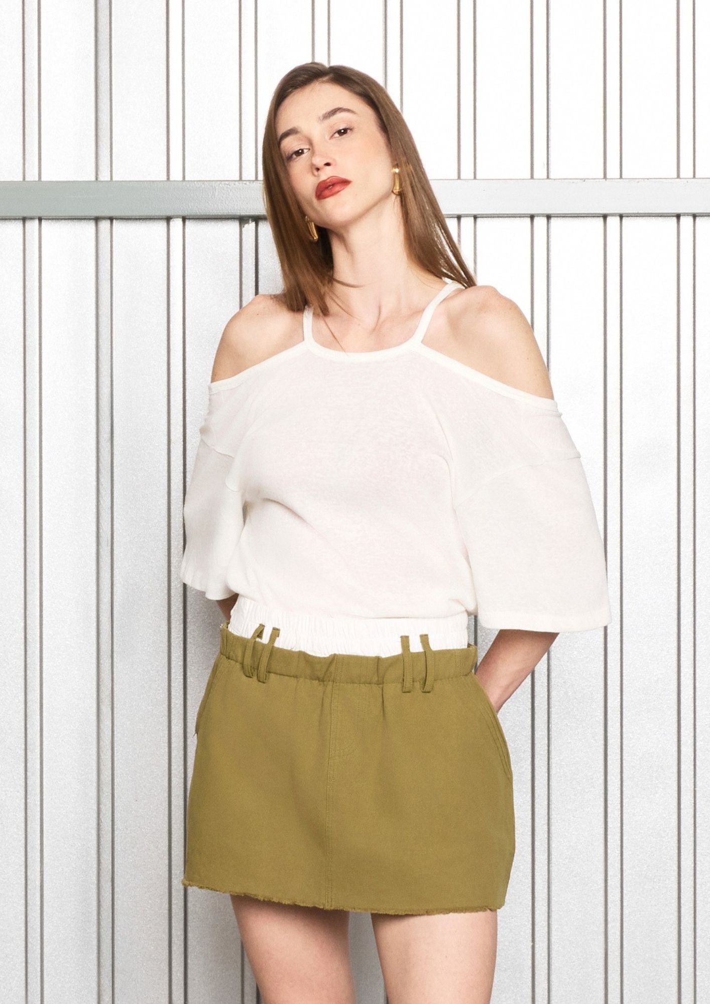 BLUSA COLD SHOULDER