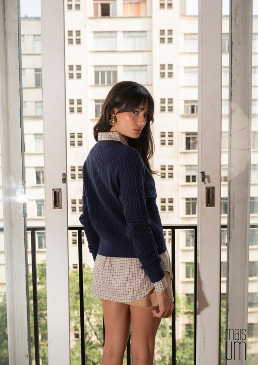 BLUSA CANELADA PATRÍCIA