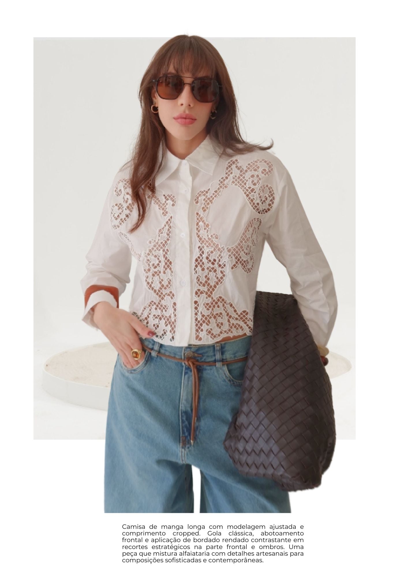 CAMISA RENDA
