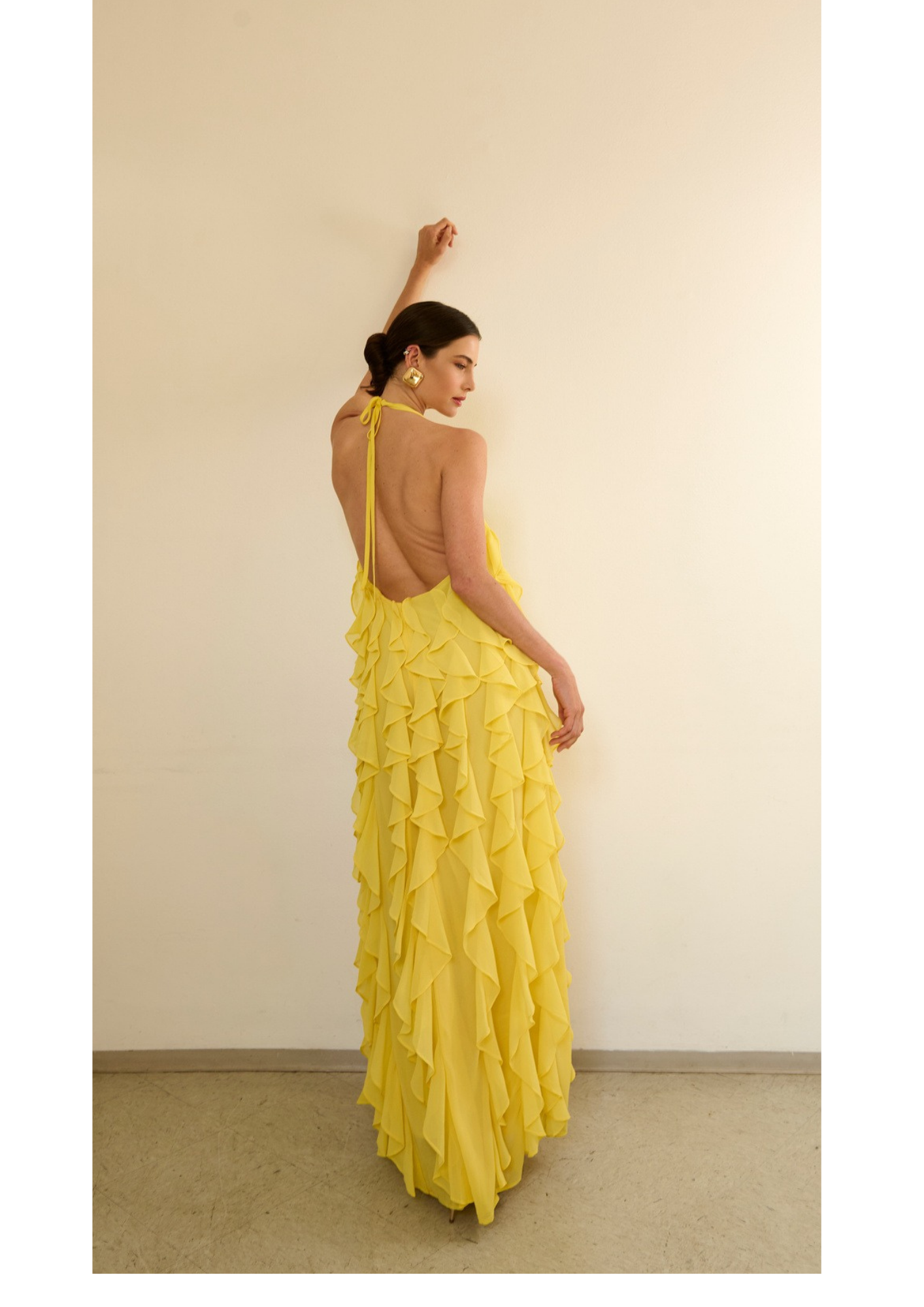 VESTIDO CASCATA