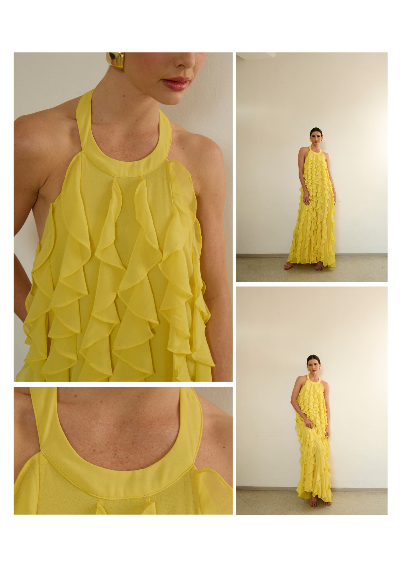 VESTIDO CASCATA