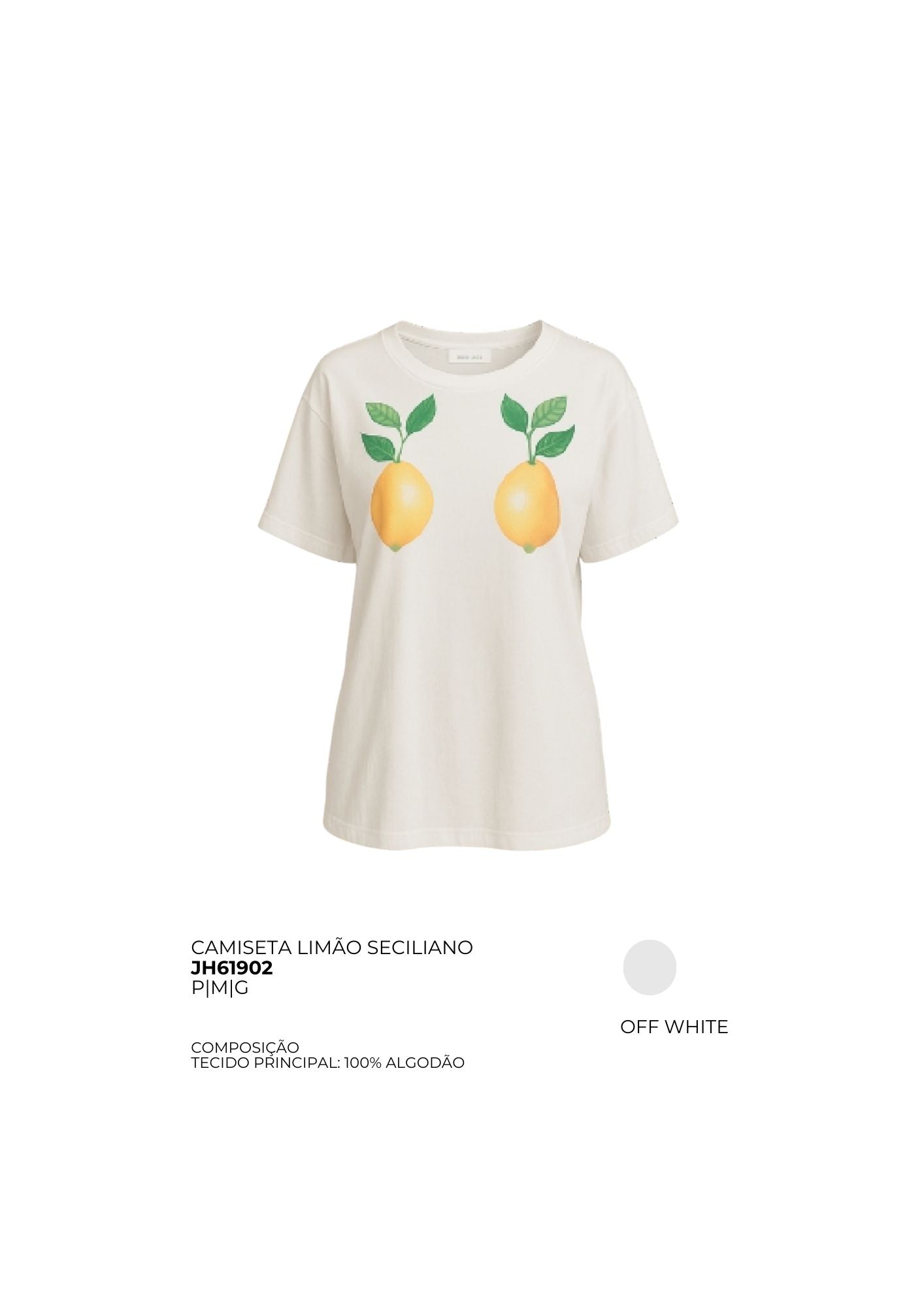 CAMISETA LIMÃO SICILIANO