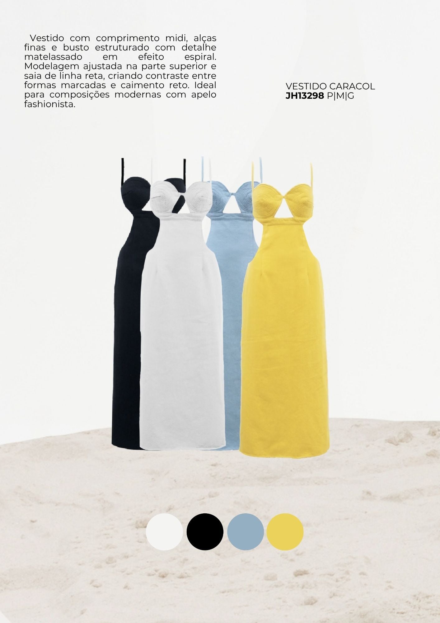 VESTIDO CARACOL