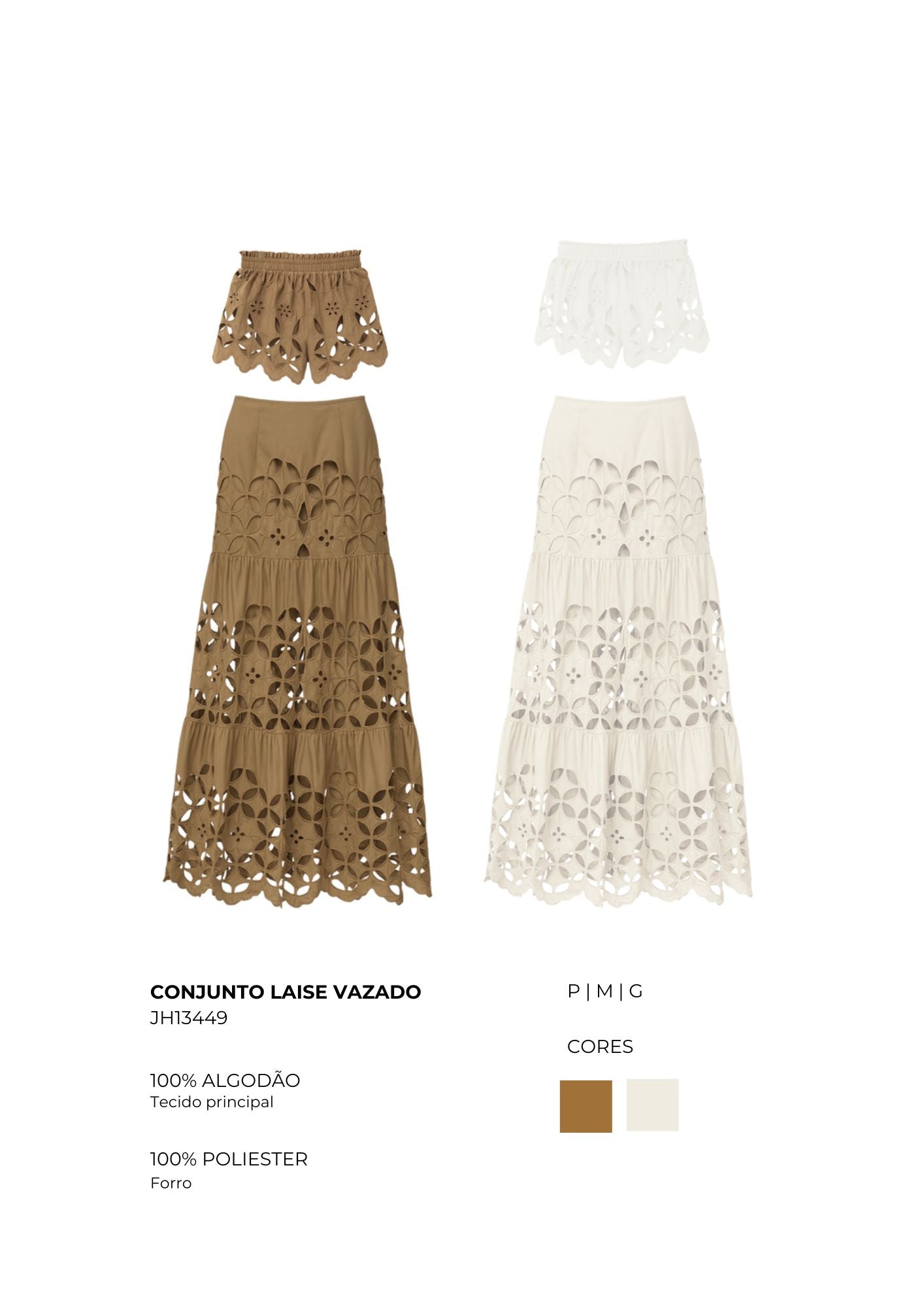 CONJUNTO LAISE VAZADO