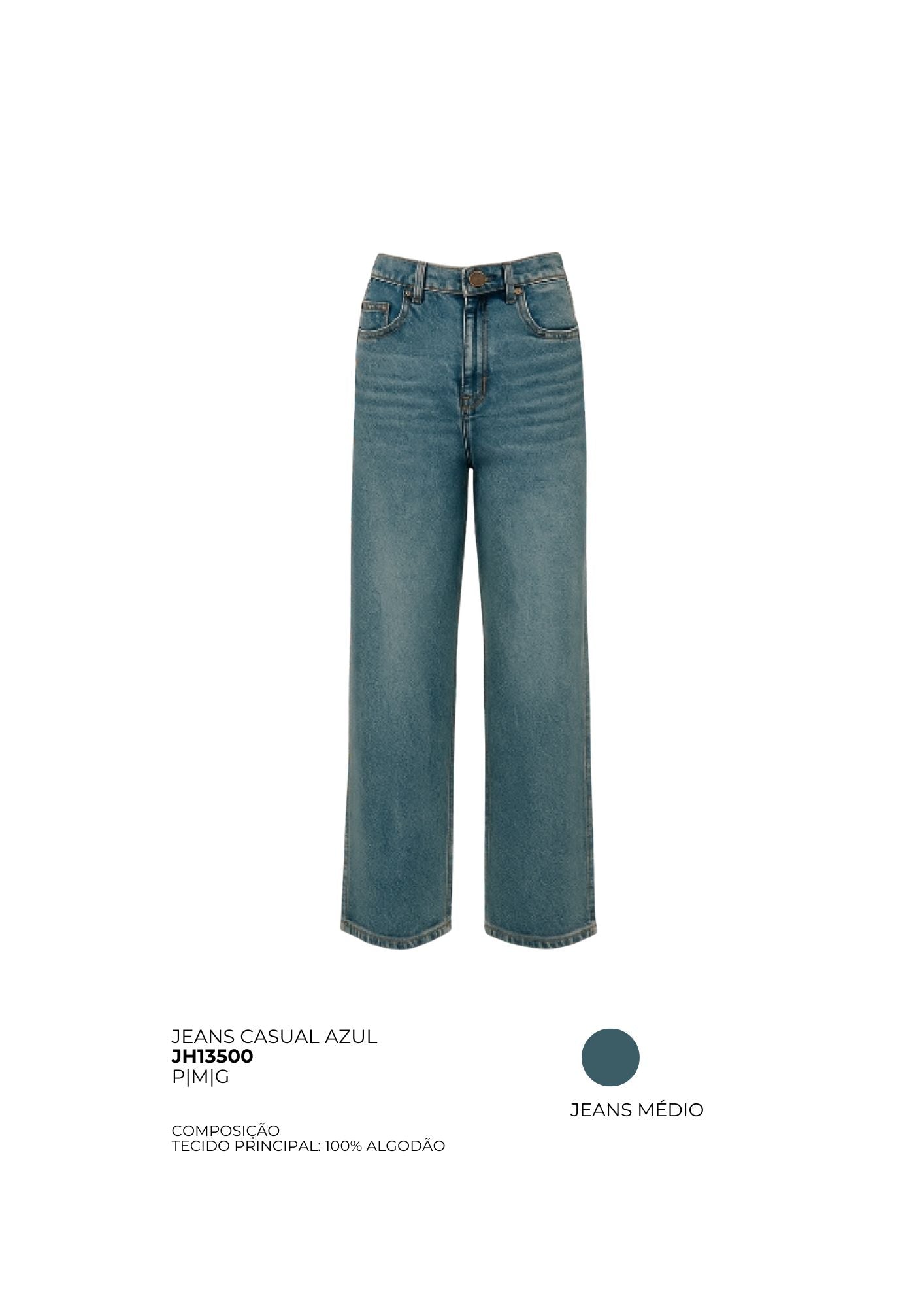 JEANS CASUAL AZUL
