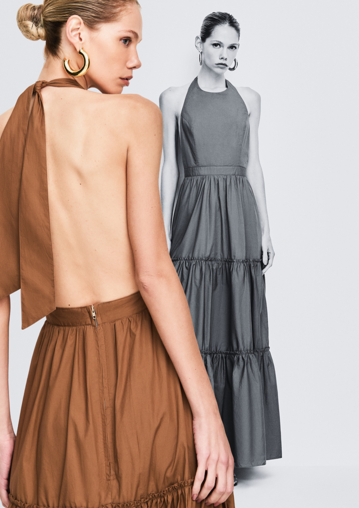 VESTIDO FRENTE UNICA ACINTURADO
