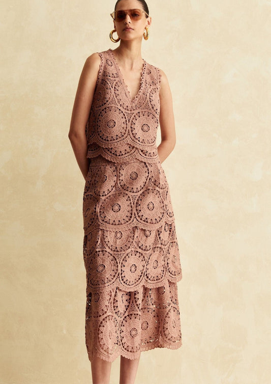 Conjunto mandala em camadas