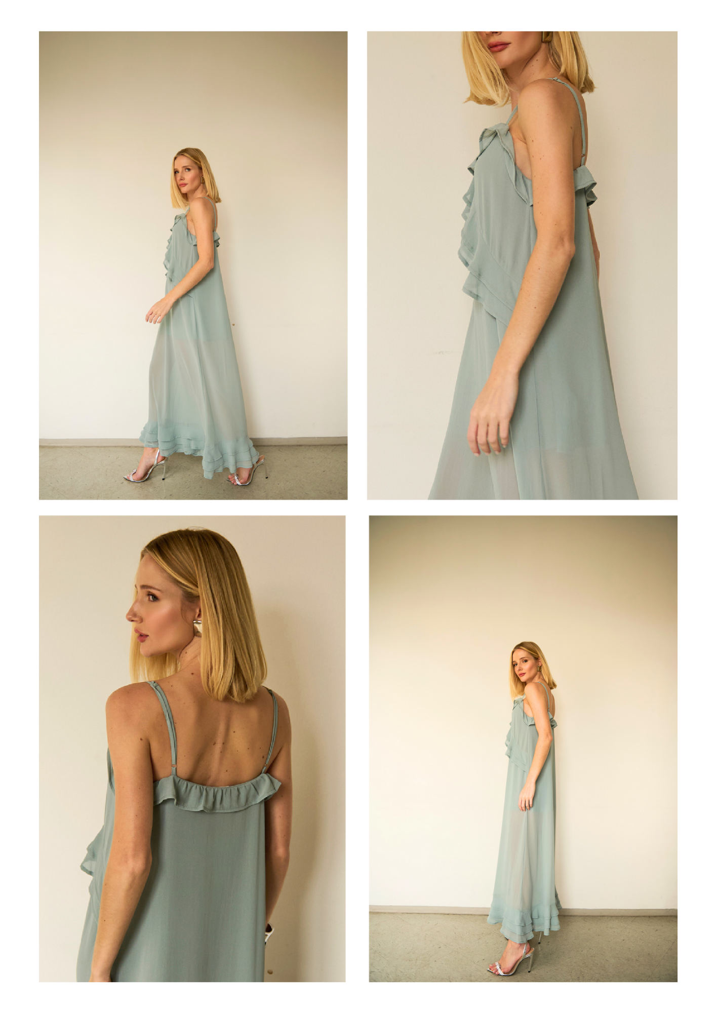 VESTIDO ROSE LONGO